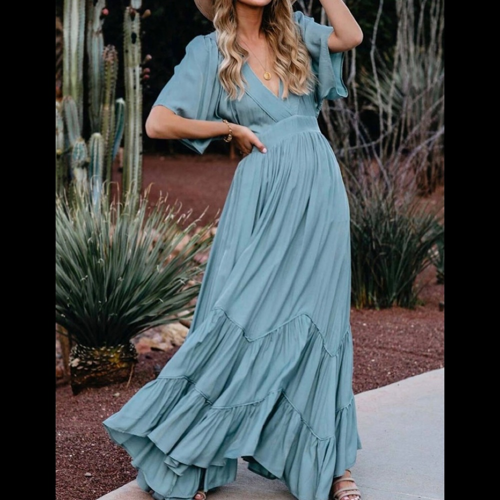 Boho maxi dress
